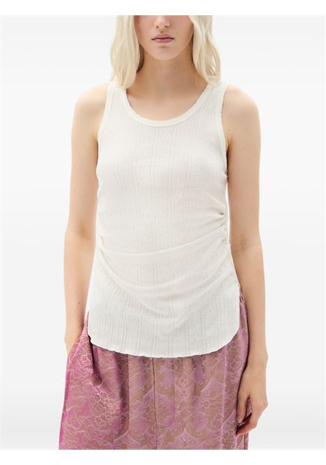 mara tank top woman white ANN DEMEULEMEESTER | B0011982 FA736002